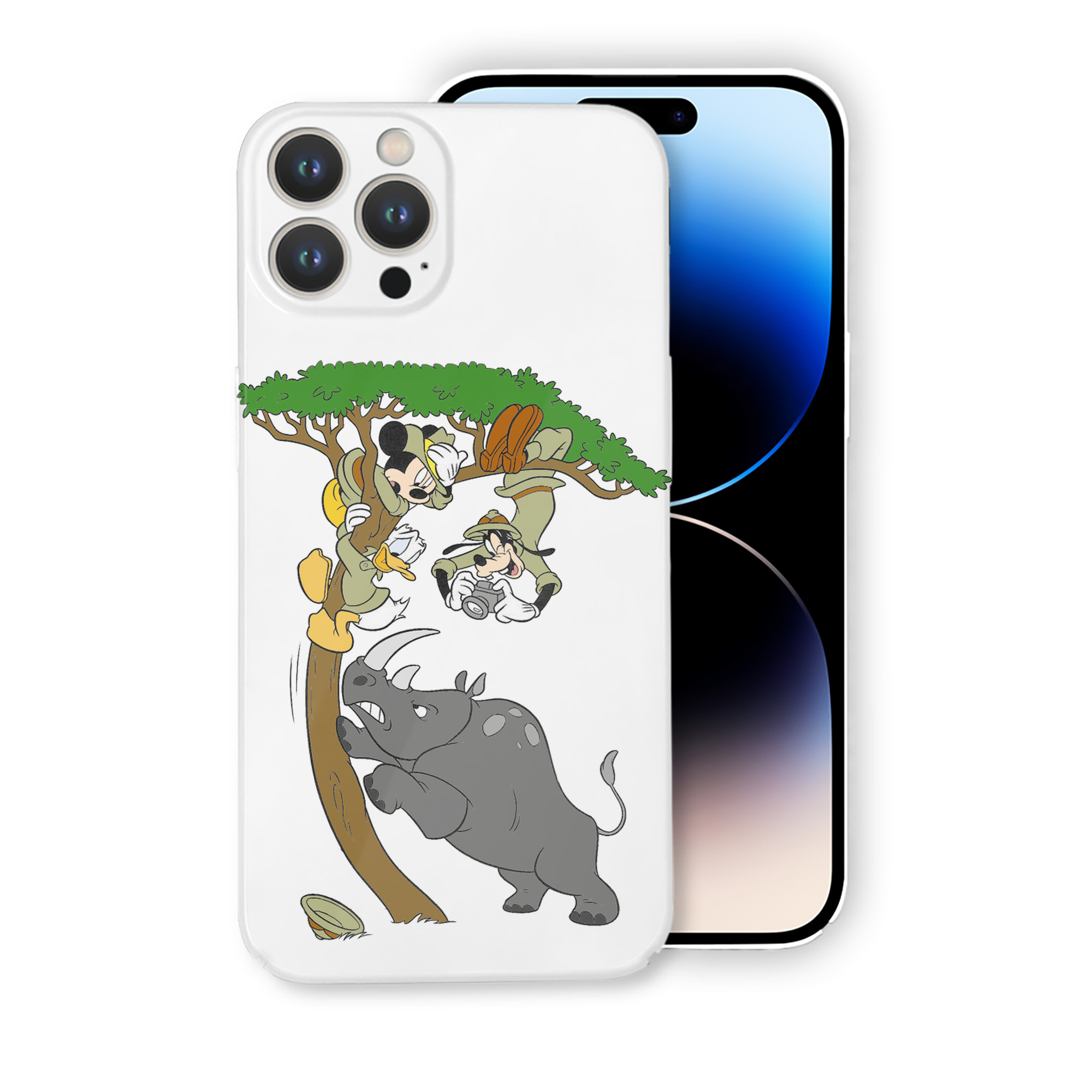 （画像用） ミッキーマウス Mickey Mouse 【iPhone 14シリーズ対応】ハードケース